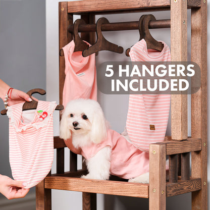 Wooden Dog Wardrobe