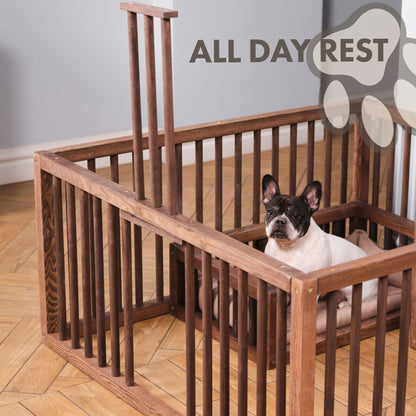 Wooden Dog Playpen